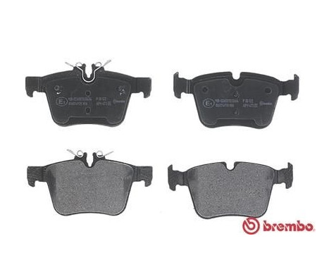 Bromsbeläggssats, skivbroms P 50 122 Brembo, bild 2