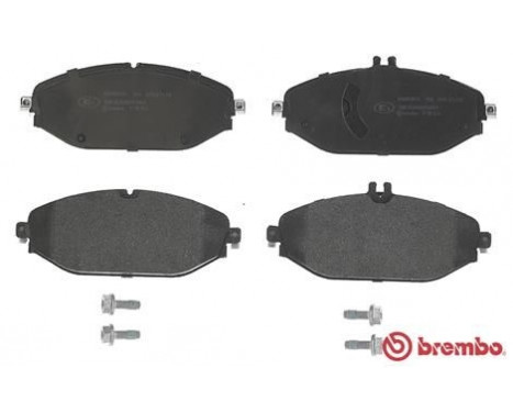 Bromsbeläggssats, skivbroms P 50 124 Brembo, bild 2