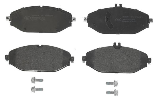 Bromsbeläggssats, skivbroms P 50 124 Brembo, bild 3
