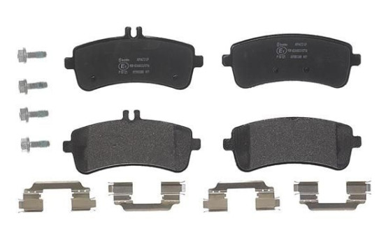 Bromsbeläggssats, skivbroms P 50 125 Brembo