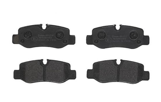 Bromsbeläggssats, skivbroms P 50 126 Brembo, bild 3