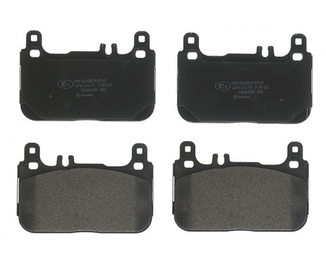 Bromsbeläggssats, skivbroms P 50 128 Brembo