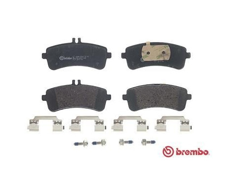 Bromsbeläggssats, skivbroms P 50 132 Brembo, bild 2