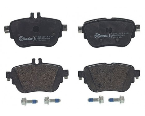 Bromsbeläggssats, skivbroms P 50 136 Brembo