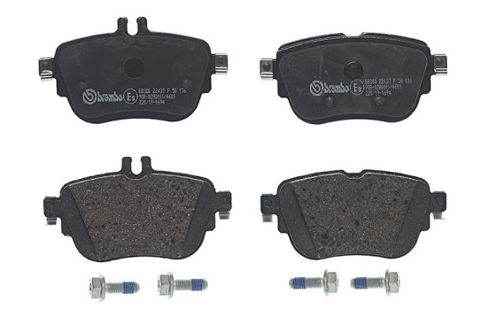 Bromsbeläggssats, skivbroms P 50 136 Brembo, bild 2