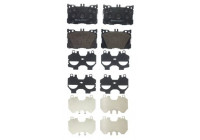 Bromsbeläggssats, skivbroms P 50 139 Brembo