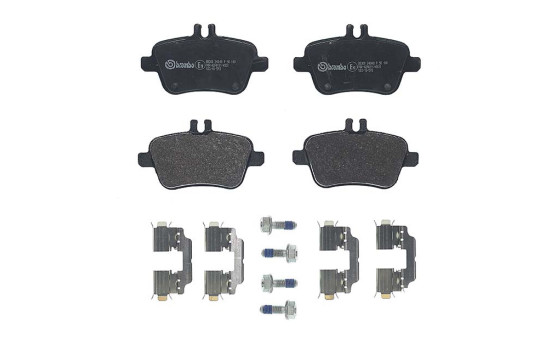 Bromsbeläggssats, skivbroms P 50 140 Brembo