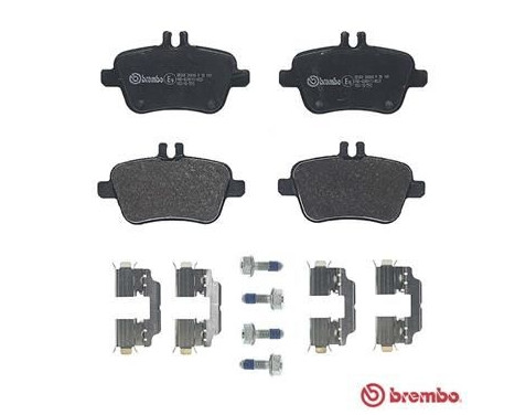 Bromsbeläggssats, skivbroms P 50 140 Brembo, bild 2