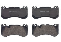 Bromsbeläggssats, skivbroms P 50 142 Brembo