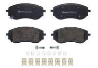 Bromsbeläggssats, skivbroms P 50 144 Brembo