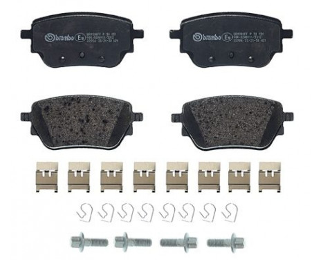 Bromsbeläggssats, skivbroms P 50 151 Brembo