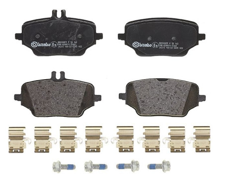 Bromsbeläggssats, skivbroms P 50 162 Brembo