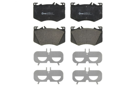 Bromsbeläggssats, skivbroms P 50 166 Brembo