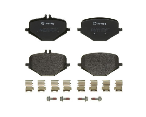 Bromsbeläggssats, skivbroms P 50 167 Brembo, bild 3