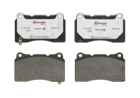 Bromsbeläggssats, skivbroms P 54 039X Brembo