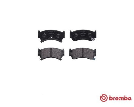 Bromsbeläggssats, skivbroms P 56 026 Brembo, bild 2