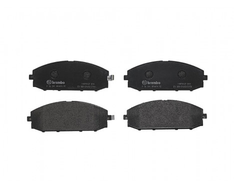 Bromsbeläggssats, skivbroms P 56 041 Brembo