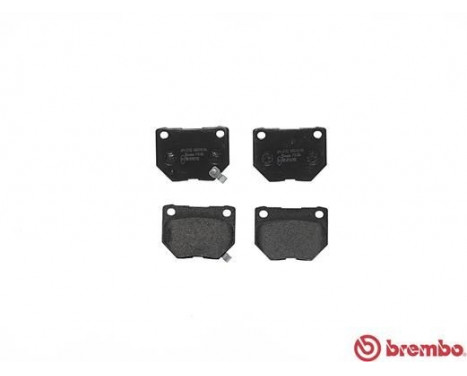 Bromsbeläggssats, skivbroms P 56 054 Brembo, bild 2