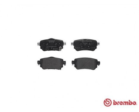 Bromsbeläggssats, skivbroms P 56 098 Brembo, bild 2