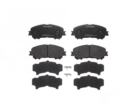 Bromsbeläggssats, skivbroms P 56 100 Brembo