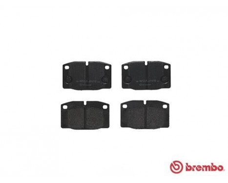 Bromsbeläggssats, skivbroms P 59 005 Brembo, bild 2