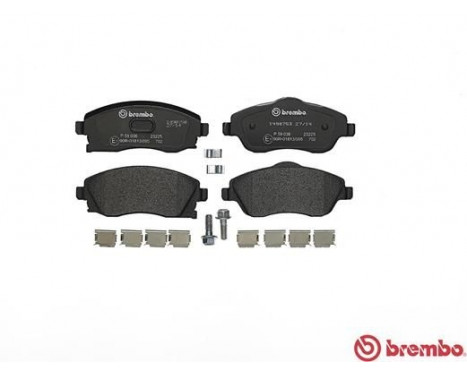 Bromsbeläggssats, skivbroms P 59 036 Brembo, bild 2