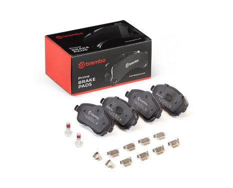 Bromsbeläggssats, skivbroms P 59 036 Brembo, bild 3