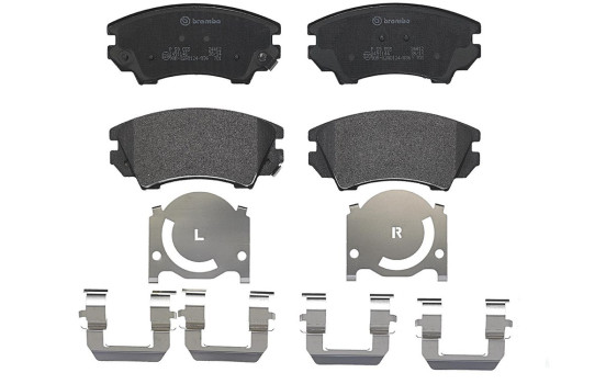 Bromsbeläggssats, skivbroms P 59 055 Brembo
