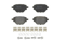 Bromsbeläggssats, skivbroms P 59 100 Brembo