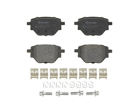 Bromsbeläggssats, skivbroms P 59 100 Brembo