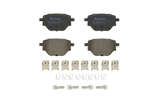 Bromsbeläggssats, skivbroms P 59 100 Brembo, bild 3