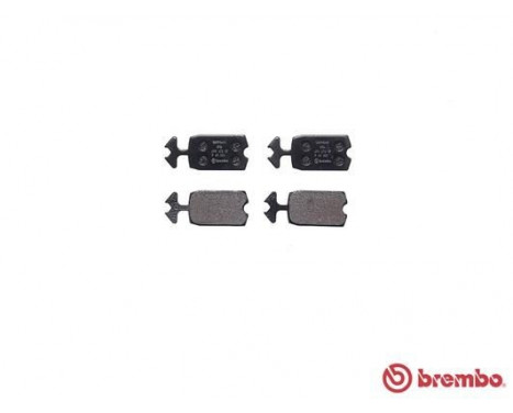 Bromsbeläggssats, skivbroms P 61 002 Brembo, bild 3