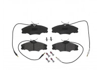 Bromsbeläggssats, skivbroms P 61 056 Brembo