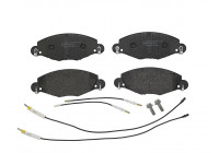 Bromsbeläggssats, skivbroms P 61 072 Brembo