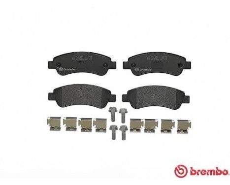 Bromsbeläggssats, skivbroms P 61 091 Brembo, bild 2