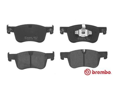 Bromsbeläggssats, skivbroms P 61 116 Brembo, bild 2