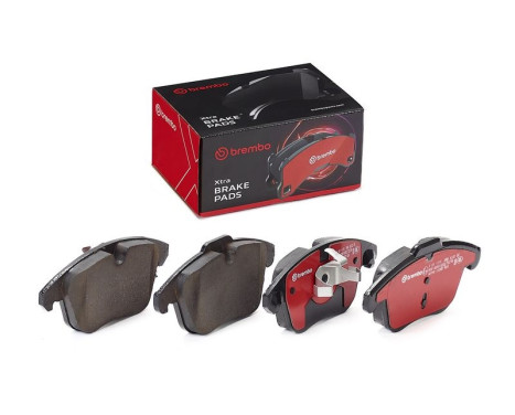 Bromsbeläggssats, skivbroms P 61 117X Brembo, bild 2