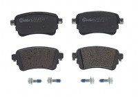 Bromsbeläggssats, skivbroms P 61 133 Brembo