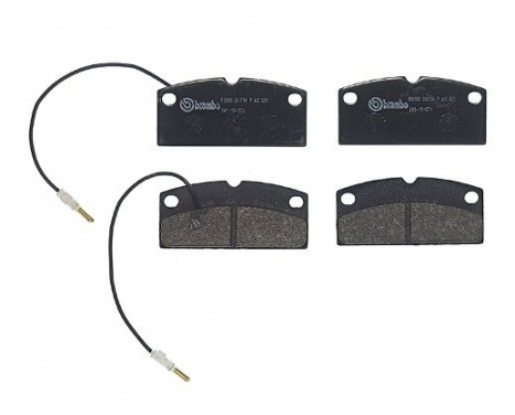 Bromsbeläggssats, skivbroms P 62 001 Brembo