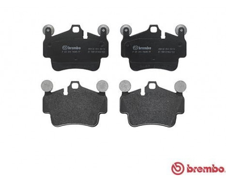 Bromsbeläggssats, skivbroms P 65 014 Brembo, bild 2