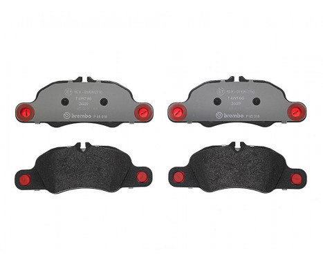 Bromsbeläggssats, skivbroms P 65 018 Brembo