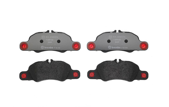 Bromsbeläggssats, skivbroms P 65 018 Brembo