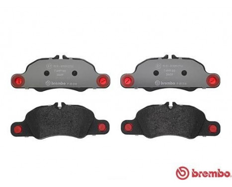 Bromsbeläggssats, skivbroms P 65 018 Brembo, bild 2