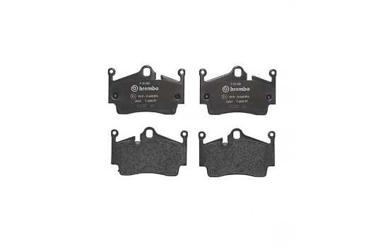 Bromsbeläggssats, skivbroms P 65 028 Brembo