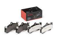 Bromsbeläggssats, skivbroms P 65 034 Brembo
