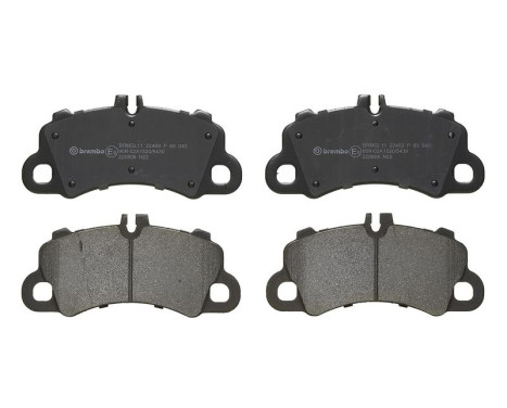 Bromsbeläggssats, skivbroms P 65 043 ABS