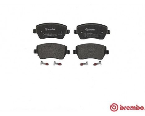 Bromsbeläggssats, skivbroms P 68 033 Brembo, bild 2