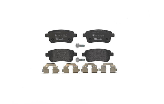 Bromsbeläggssats, skivbroms P 68 041 Brembo