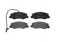 Bromsbeläggssats, skivbroms P 68 061 Brembo