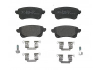 Bromsbeläggssats, skivbroms P 68 064 Brembo
